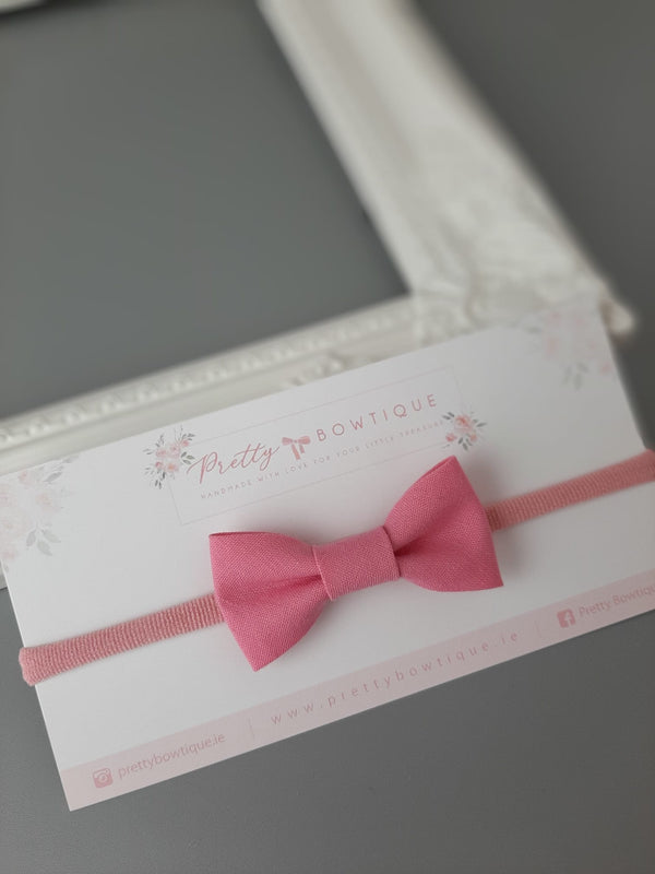 Single trim Bow Headband