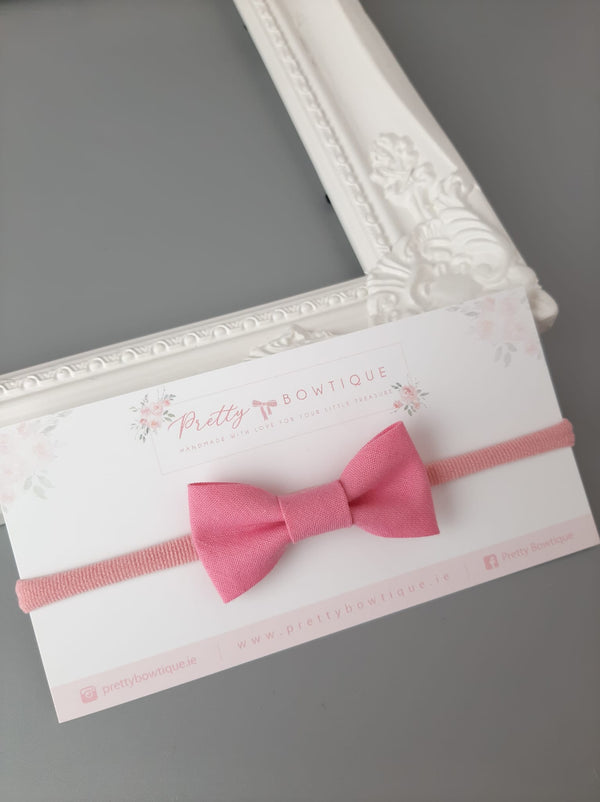 Single trim Bow Headband