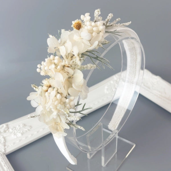 Katie Ivory Flower Headband
