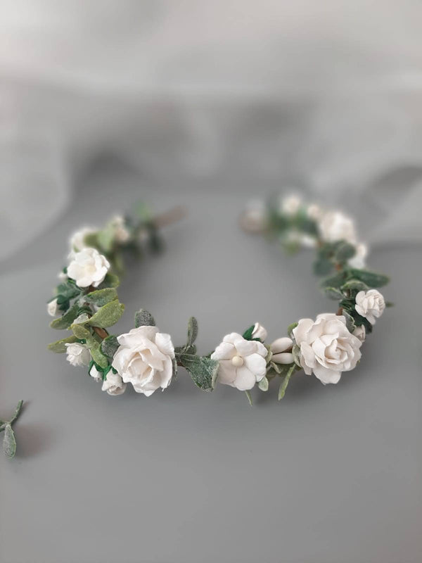 Flower bun wrap