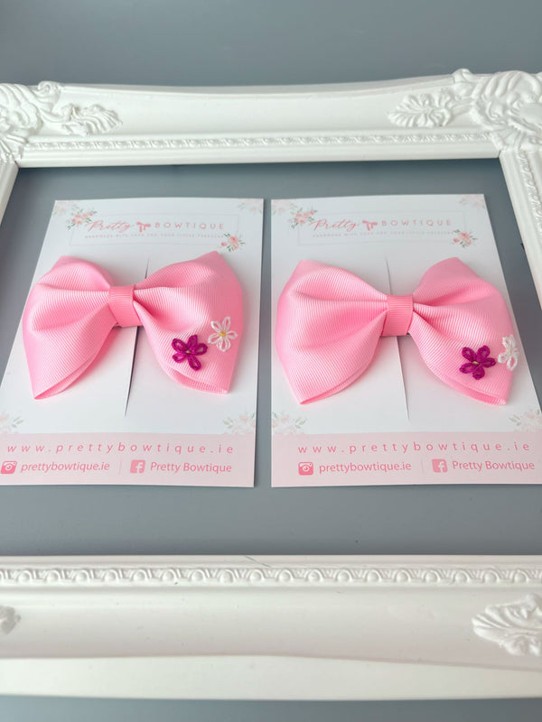 Embroidered Bow