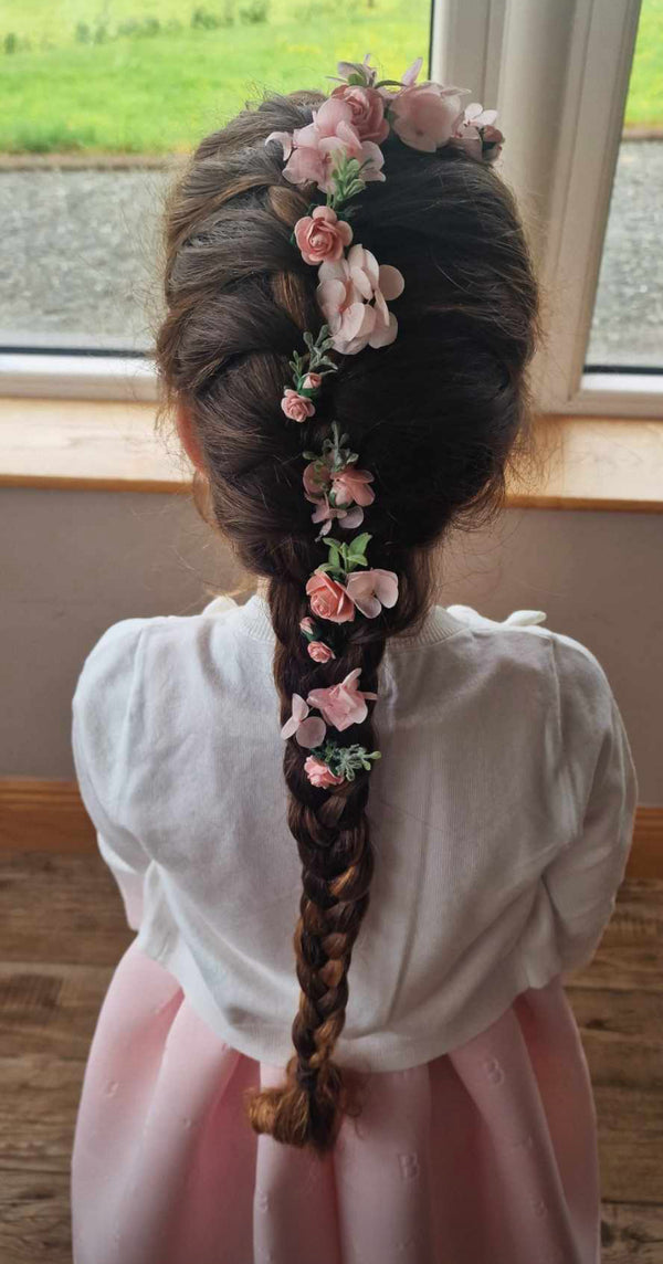 Pink Flower Pins