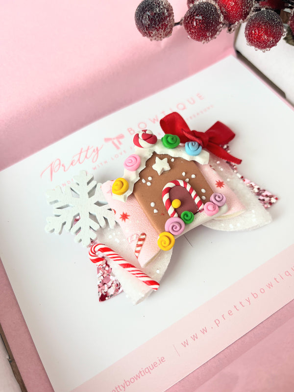Ginger Bread House Bow