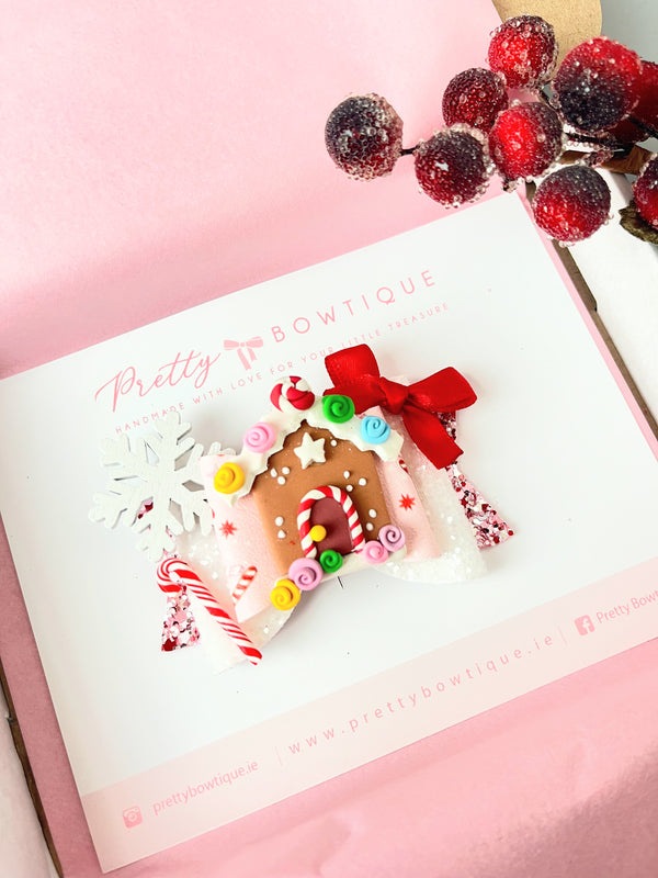Ginger Bread House Bow