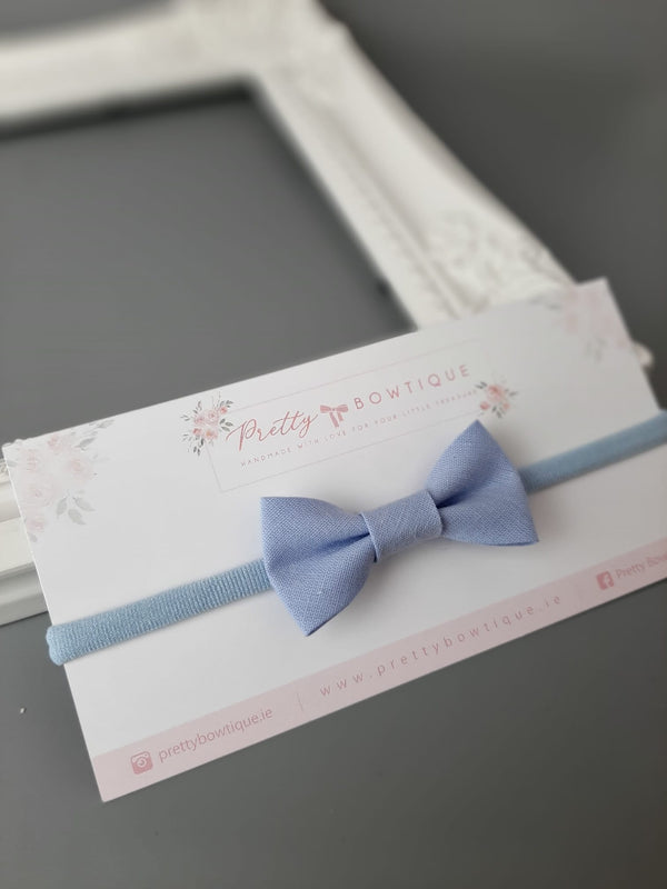 Single trim Bow Headband