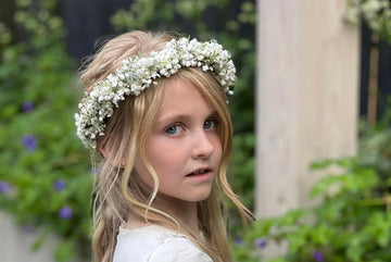 Communion flower crown | Communion flower crown ireland | Irish communion | Irish communion headpiece | Communion headpieces