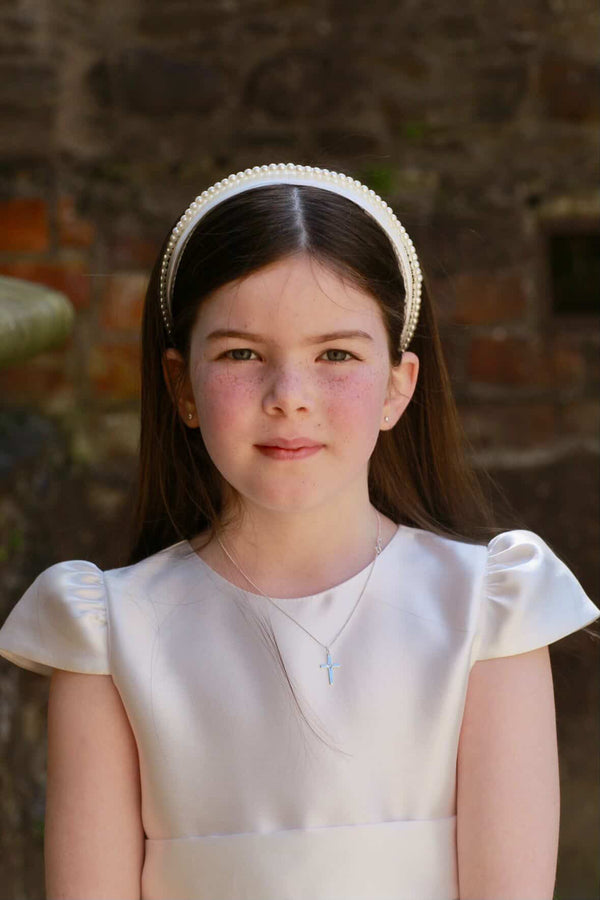 Communion hair accessories ireland, Communion headpiece ireland, Communion headband ireland, Communion hair accessories for ireland, First holy communionheadpiece, Communion hairpiece, Communion pearl headband, handmade commuion headband, 