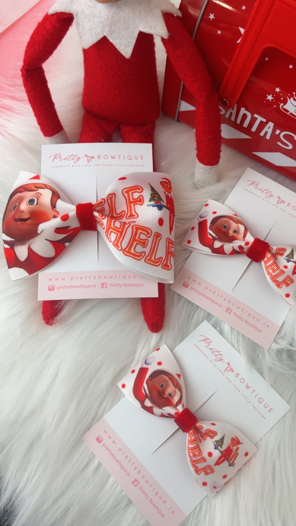 Elf on the Shelf  large Bow
