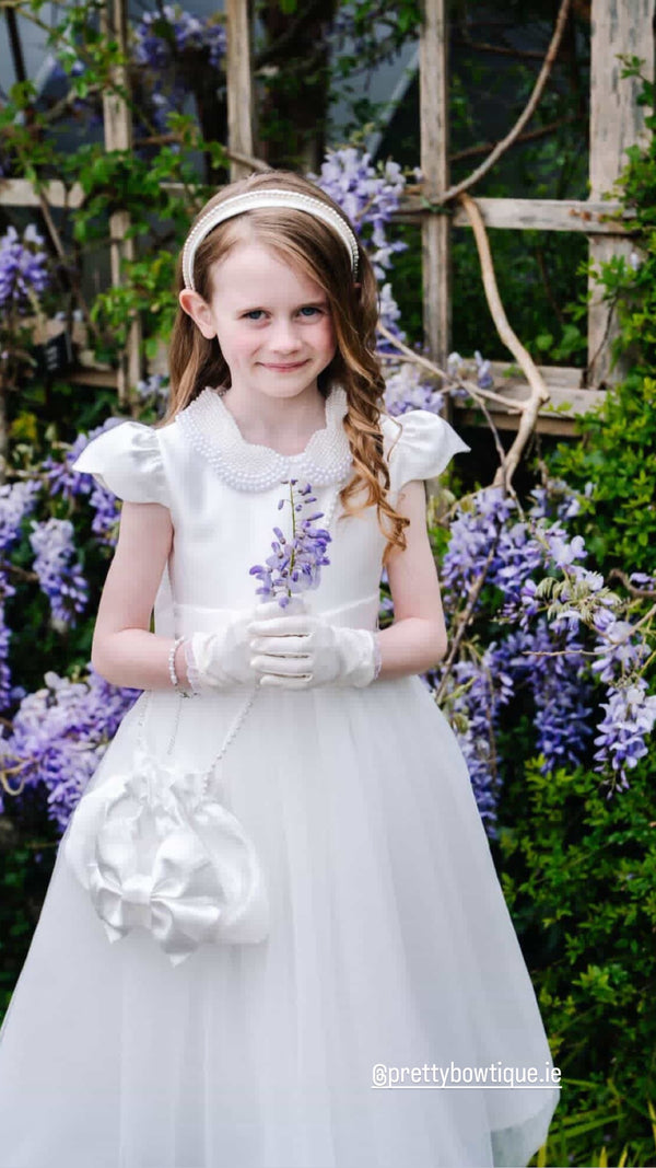 Communion hair accessories ireland, Communion headpiece ireland, Communion headband ireland, Communion hair accessories for ireland, First holy communionheadpiece, Communion hairpiece, Communion pearl headband, handmade commuion headband, 