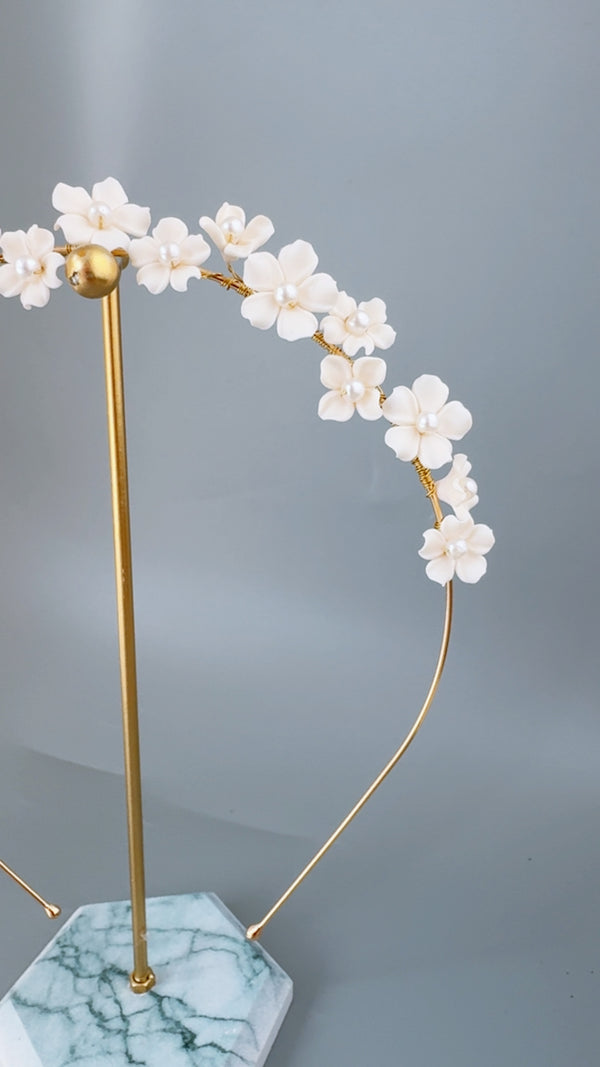Mia Flower Headpiece.