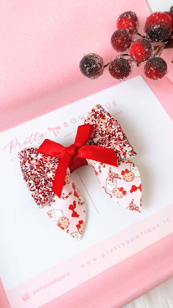 Milk & Cookies Bow