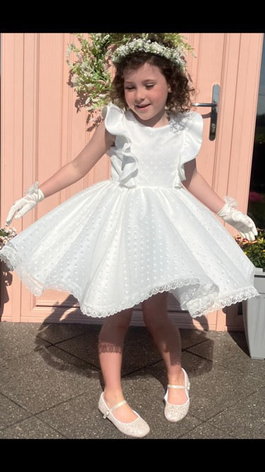 Eve Babys Breath & Rose Flower Crown