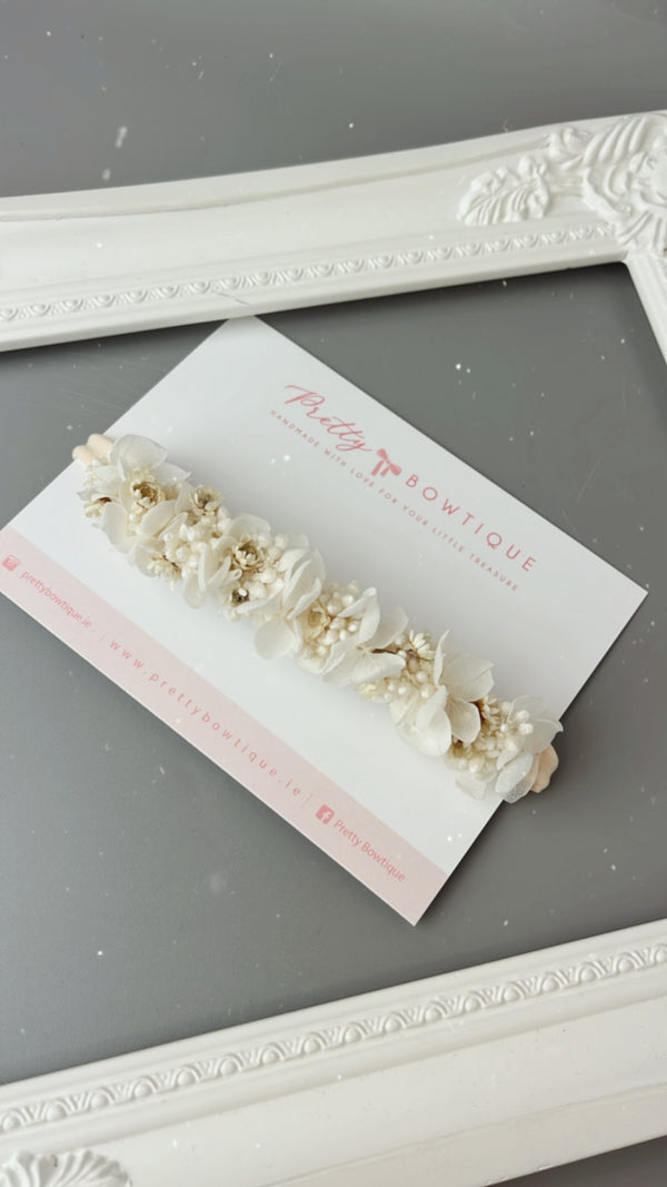 Ivory soft flower Headband