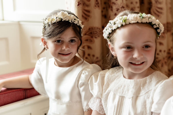 Communion flower crown, Communion flower crown Ireland, First Holy Communion flower crown, First Communion flower crown, girls Communion flower crown, white Communion flower crown, ivory Communion flower crown, floral Communion headpiece, Communion floral crown, Communion flower headpiece, Communion hair accessories, Communion hair accessories Ireland, Communion headpiece Ireland, handmade Communion flower crown, handmade Communion headpiece Ireland, luxury Communion flower crown, girls floral headpiece, wh