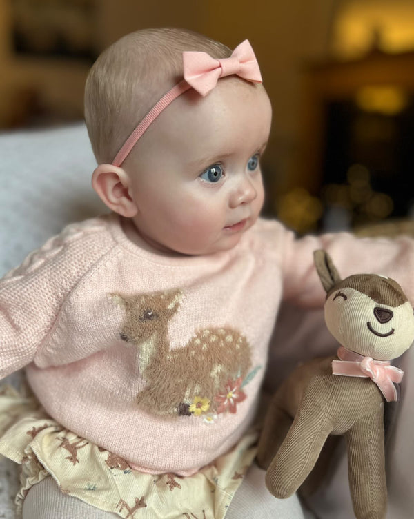 Single trim Bow Headband