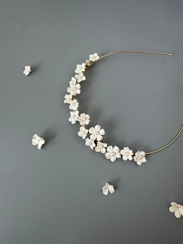 Mia Flower Headpiece.