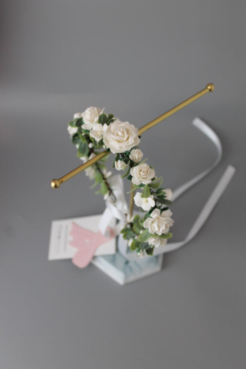 White Flower Crown