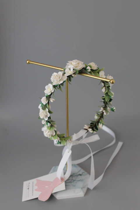 White Flower Crown