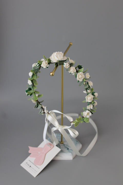 White Flower Crown