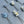Blue & White Flower Pins